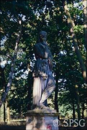 Potsdam, Park Sacrow, Thusnelda-Statue.