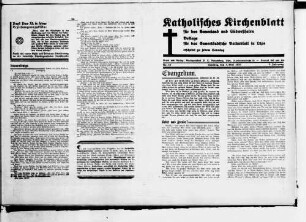 Katholisches Kirchenblatt für das Sauerland und Südwestfalen. 1931-1935
