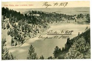 Lewiston, Idaho. Lake Waha, near Lewiston