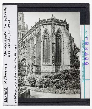 Lichfield: Kathedrale, Marienkapelle am Ostende des Chores