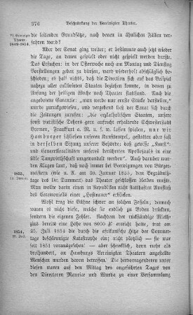 Beschränkung der Vereinigten Theater.