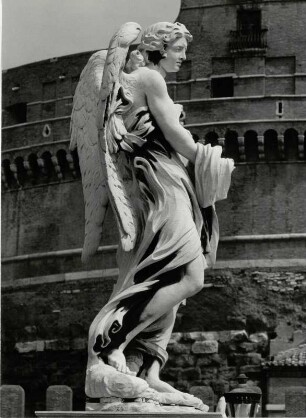 Engelstatue auf der Engelsbrücke