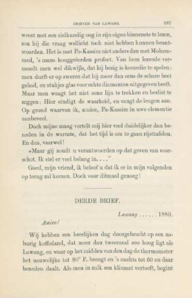 Derde brief