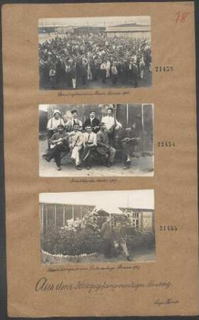Kriegsgefangenenlager Amberg (Musikkapelle Herbst 1917)