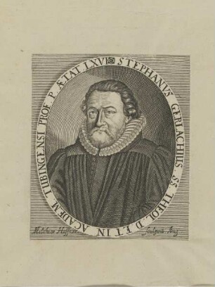 Bildnis des Stephanus Gerlachus