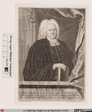 Bildnis Friedrich Schultze