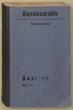 Innere Politik im allgemeinen und politische Lage: Bd. 1