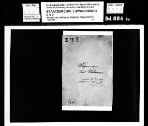 Uhlmann, Karl (*19.12.1875 in Heilbronn); Maschinenarbeiter; ausgesch.: 1910