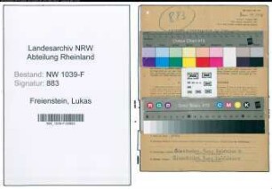 Entnazifizierung Lukas Freienstein , geb. 03.10.1896 (Arbeiter)