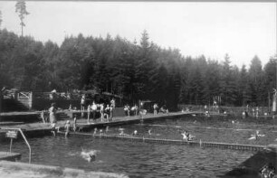 Schöna (Reinhardtsdorf-Schöna). Waldbad Schöna