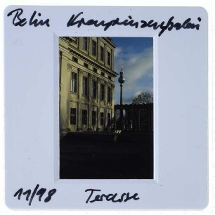 Berlin, Kronprinzenpalais : Terasse