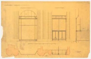 Warenhaus Wertheim, Leipziger Straße, Berlin 3. Bauabschnitt: Schaufenster
