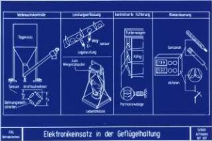 Elektronikeinsatz in der Geflügelhaltung