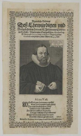 Bildnis des Johannes Conradus Goebelius