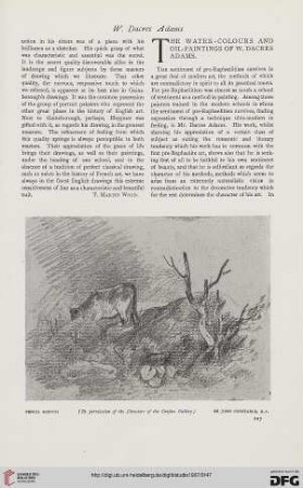 39: The water-colours and oil-paintings of W. Dacres Adams