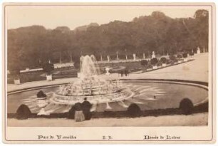 Bassin de Latone, Versailles: Ansicht