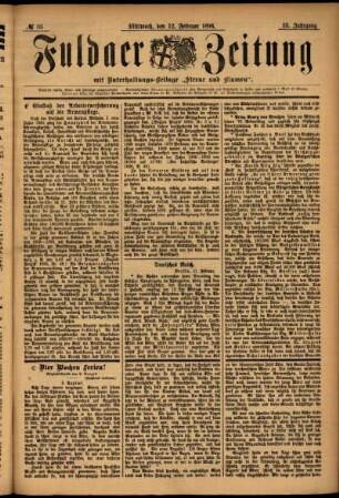 Ausgabe vom Mittwoch, den 12. Februar 1896.