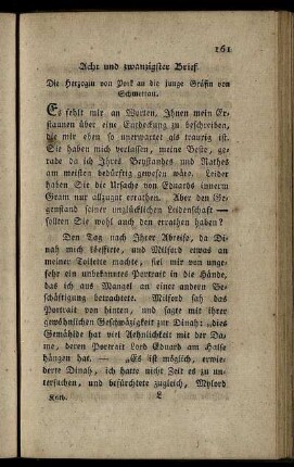 Acht und zwanzigster Brief. - Drey und dreyßigster Brief.