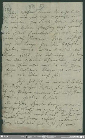Eigenh. Brief von Dorothea von Schlegel an August Wilhelm von Schlegel, Jena, 23.09.1800