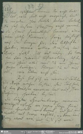 Eigenh. Brief von Dorothea von Schlegel an August Wilhelm von Schlegel, Jena, 23.09.1800