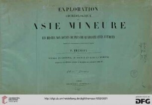 Exploration archéologique en Asie mineure