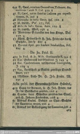 Acta publ. der Grumbachischen Händel