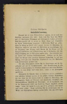 24-50, Dritter Abschnitt. Getreidebesteuerung.