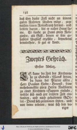 Zweytes Gespräch.