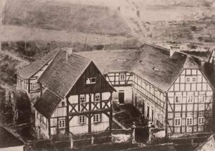 Hentschelmühle im Loschwitzgrund : Dresden-Loschwitz. Hentschelmühle im Loschwitzgrund (heute Leonhardi-Museum).