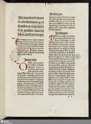 Ars inveniendi themata commendationesque et sermones ex corpore Decreti.