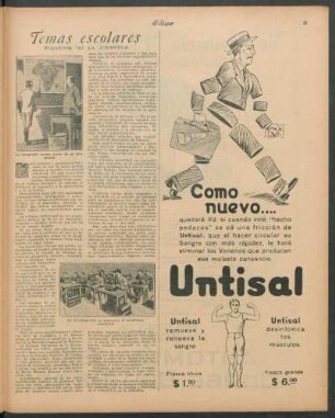 Temas escolares : Porvenir de la juventud