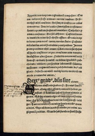Sextus gradus. dominus sine virtute