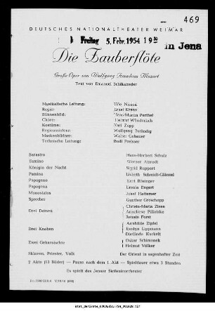 Die Zauberflöte