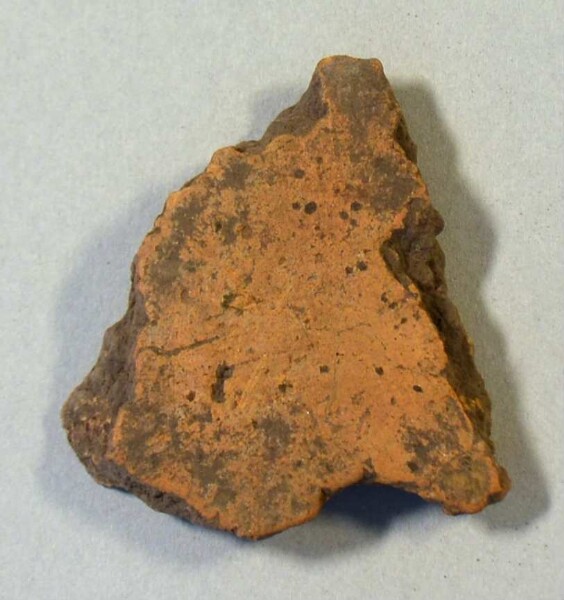 Fragment of a clay vessel