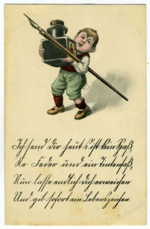 "Ich send Dir heut s' ist kein Spaß . . .