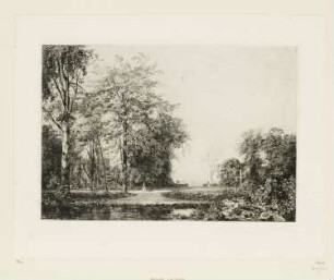 Im Park Madame de Balzacs in Villeneuve