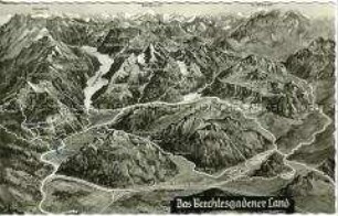 Panorama des Berchtesgadener Landes