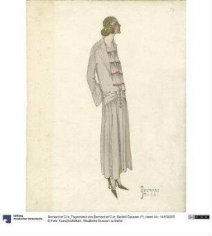 Tageskleid von Bernard et C.ie, Modell Gavaani (?)