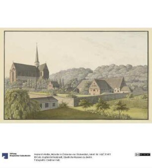 Münster in Doberan von Südwesten