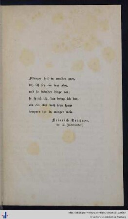 Zitat von Heinrich Teichner.