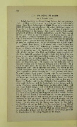 125. Die Schlacht bei Leuthen