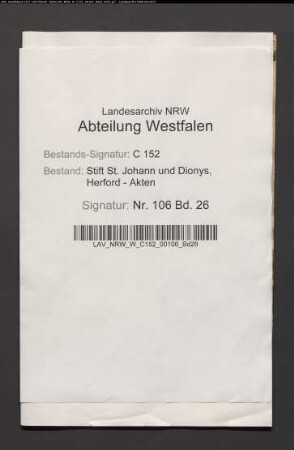 Prokuratur Rechnung.