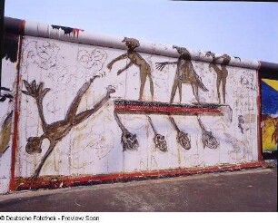 Ger-Mania : Ger-Mania. Bild 96 der East Side Gallery