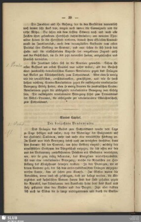 Viertes Kapitel. Der dreizehnte Vendemiaire