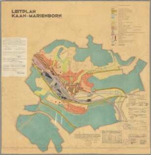 Leitplan der Gemeinde Kaan-Marienborn