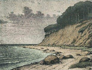 Steilküste an der Ostsee