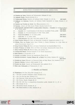 2. Medaillen und Plaketten (Nr. 320-395)