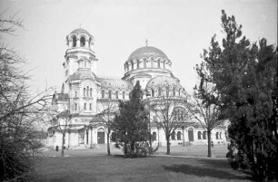 Sofia: Newski Kathedrale, Außenansicht