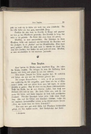 Vom Impfen.