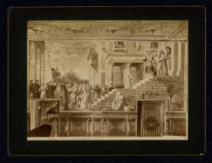 Gallerie dell’Accademia (Accademia), Venedig Gemälde: Ansicht, Gemälde »Mariä Tempelgang« von Tizian